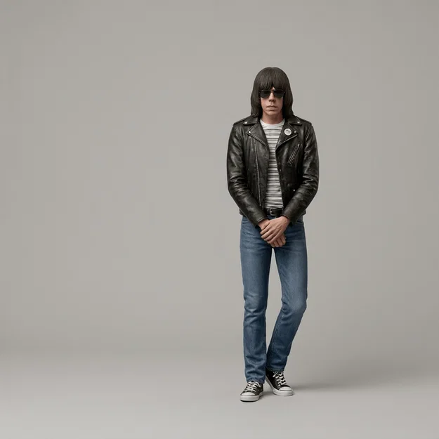 Mô hình 3D ban nhạc rock huyền thoại The Ramones độc đáo - Image 4