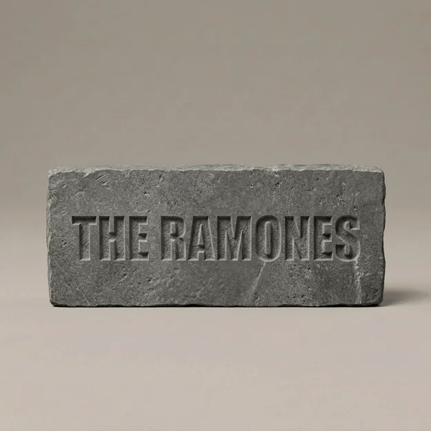 Mô hình 3D ban nhạc rock huyền thoại The Ramones độc đáo - Image 6
