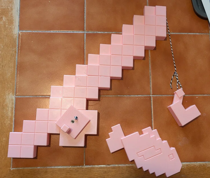 Đồ chơi cần câu Minecraft (Minecraft Fishing Rod Toy) - Image 1