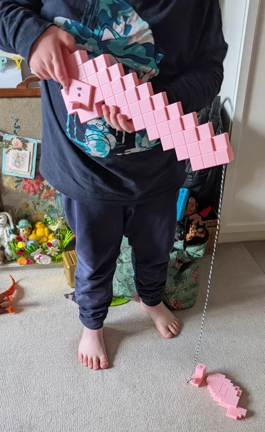Đồ chơi cần câu Minecraft (Minecraft Fishing Rod Toy) - Image 2