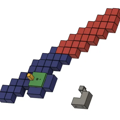Đồ chơi cần câu Minecraft (Minecraft Fishing Rod Toy)