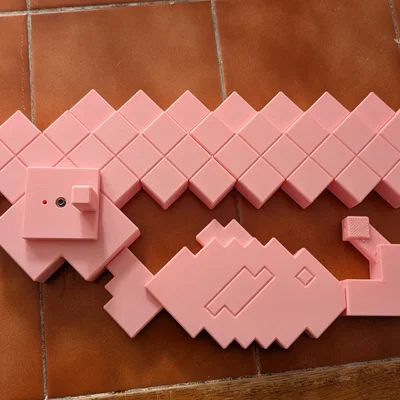 Đồ chơi cần câu Minecraft (Minecraft Fishing Rod Toy)