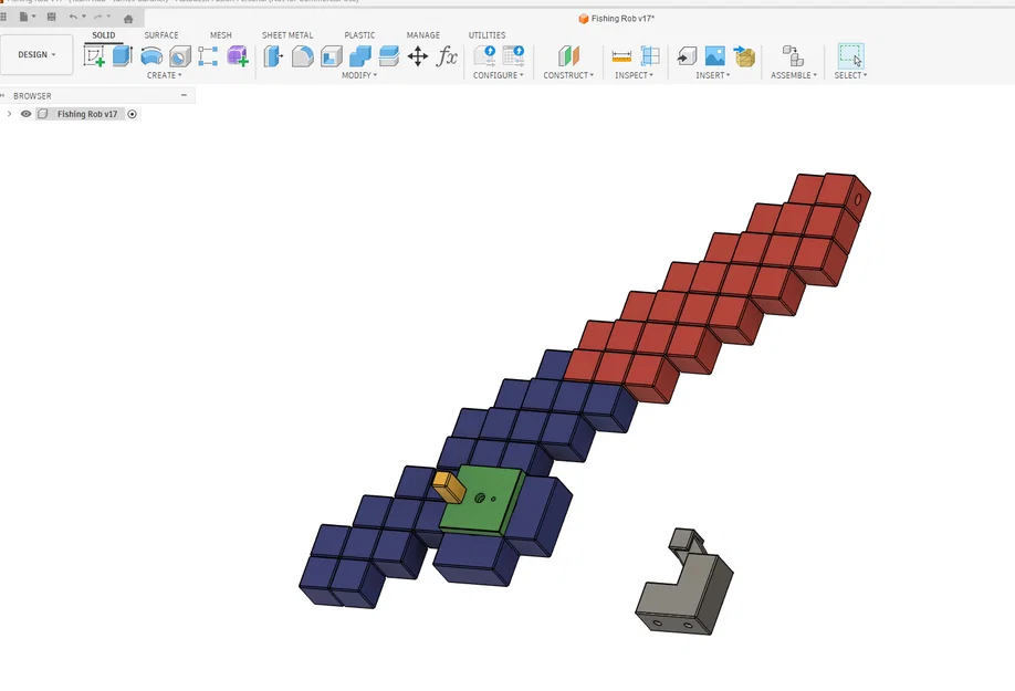 Đồ chơi cần câu Minecraft (Minecraft Fishing Rod Toy) - Image 5