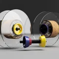 Bộ cuốn spool cho máy vặn vít pin (Filament Spool rewinder) - Thumbnail 1
