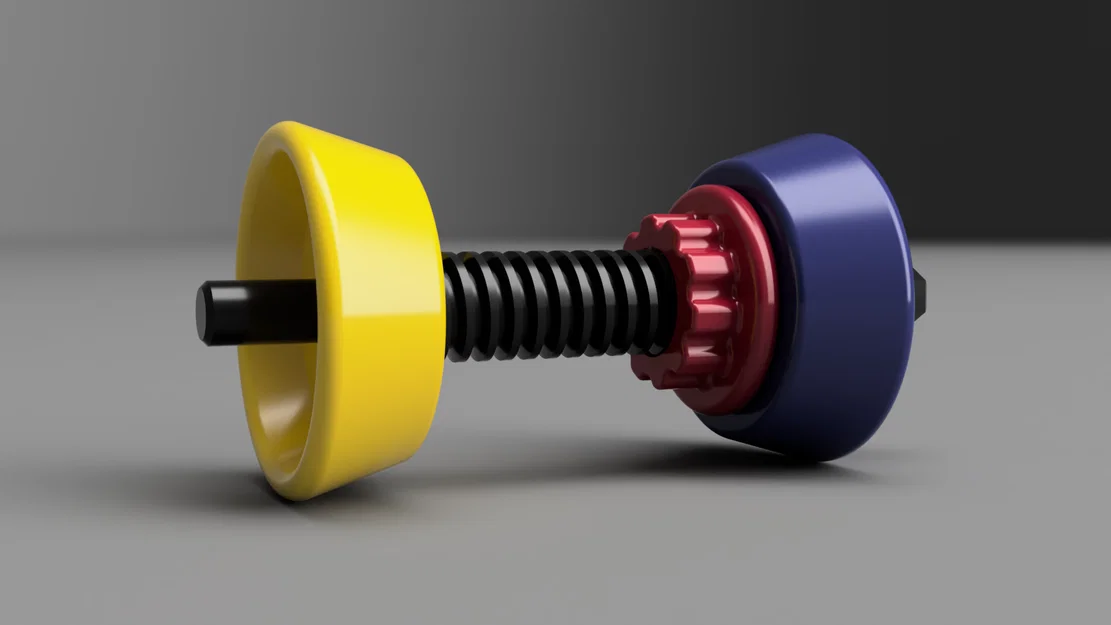 Bộ cuốn spool cho máy vặn vít pin (Filament Spool rewinder) - Image 2