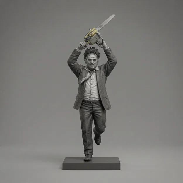 Mô hình 3D Leatherface - The Texas Chainsaw Massacre 1974 sắc nét - Image 1