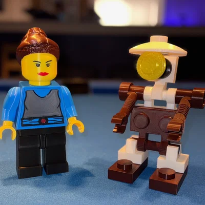 Star Wars Padme & Pit Droid Brick MegaFigures (Tỷ lệ 5:1)
