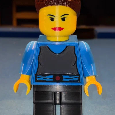 Star Wars Padme & Pit Droid Brick MegaFigures (Tỷ lệ 5:1)