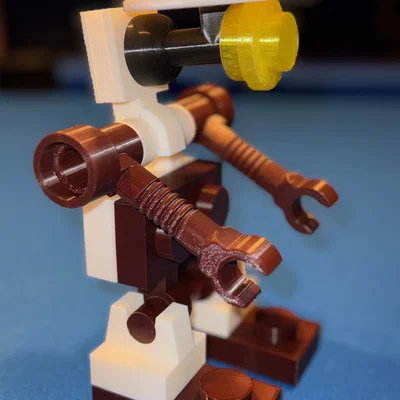 Star Wars Padme & Pit Droid Brick MegaFigures (Tỷ lệ 5:1)