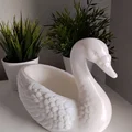 Chậu hoa thiên nga 3D (Easter Flowerpot White Swan) độc đáo - Thumbnail 4