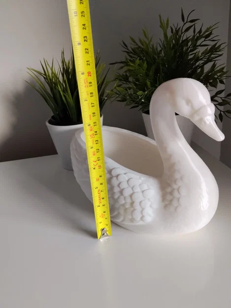 Chậu hoa thiên nga 3D (Easter Flowerpot White Swan) độc đáo - Image 6