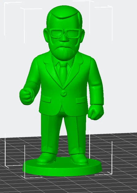 Mô hình nhân vật Grzegorz Braun - File in 3D trang trí để bàn - Image 2