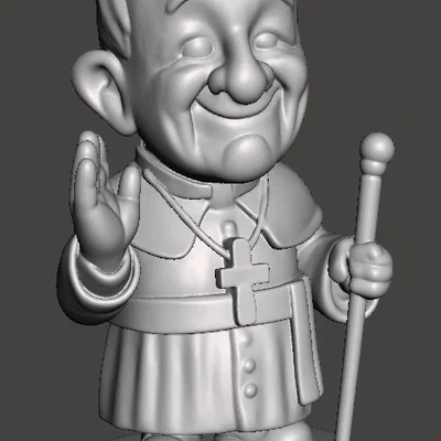 Pope Francis - Pape François (Đức Giáo hoàng Phanxicô) Figurine