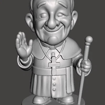 Pope Francis - Pape François (Đức Giáo hoàng Phanxicô) Figurine