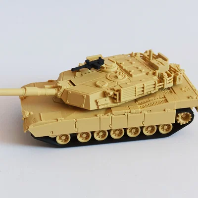 Mô hình xe tăng M1A1 Abrams 3D - Tỉ lệ 1:72 chi tiết