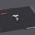 Móc khóa Snoopy đáng yêu - File in 3D chất lượng cao - Thumbnail 2