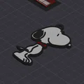 Móc khóa Snoopy đáng yêu - File in 3D chất lượng cao - Thumbnail 3