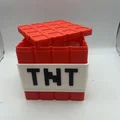 Minecraft TNT Popcorn Bucket – Xô bắp rang TNT phong cách Minecraft Movie - Thumbnail 1