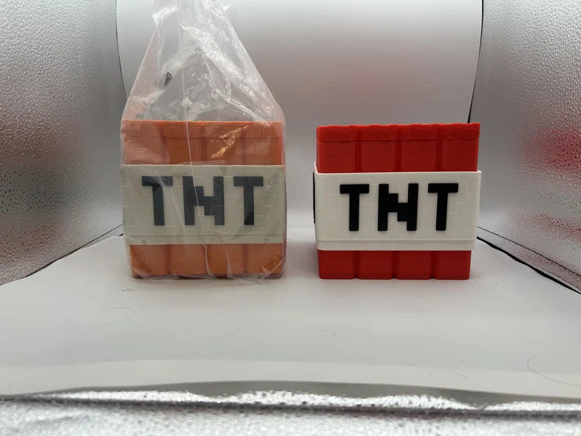 Minecraft TNT Popcorn Bucket – Xô bắp rang TNT phong cách Minecraft Movie - Image 2
