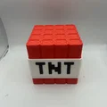 Minecraft TNT Popcorn Bucket – Xô bắp rang TNT phong cách Minecraft Movie - Thumbnail 3