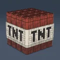 Minecraft TNT Popcorn Bucket – Xô bắp rang TNT phong cách Minecraft Movie - Thumbnail 6