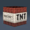 Minecraft TNT Popcorn Bucket – Xô bắp rang TNT phong cách Minecraft Movie - Thumbnail 7
