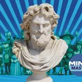 Tượng bán thân anh hùng Odysseus in 3D sắc nét - Thumbnail 1