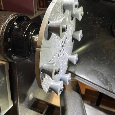 Đệm Cole Jaw cho wood lathe chuck: Nova, VicMarc… (M6)