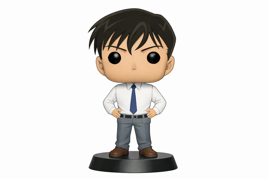 Mô hình 3D Wataru Takagi - Thám tử lừng danh Conan (Phong cách Funko Pop) - Image 1