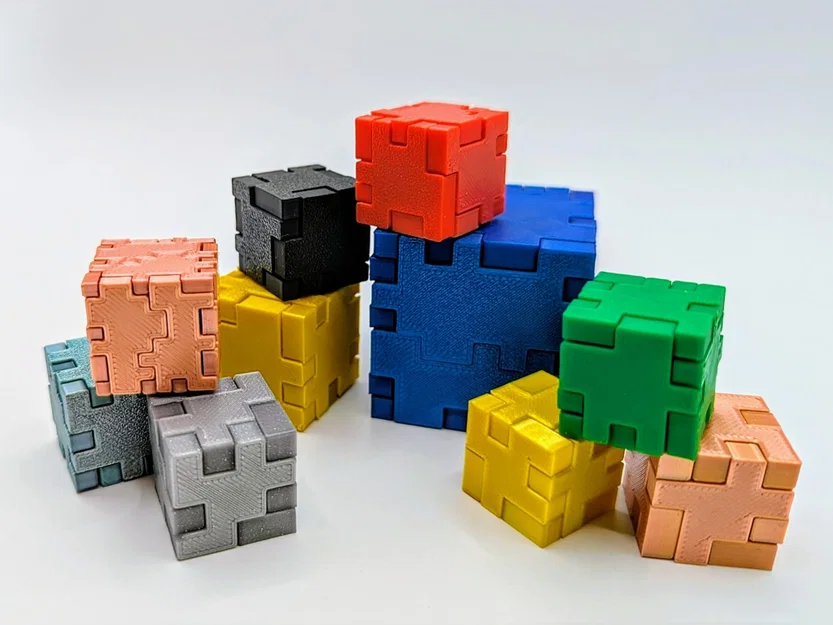 Cube Puzzle - Bộ 10 Xúc Xắc Puzzle - Image 2