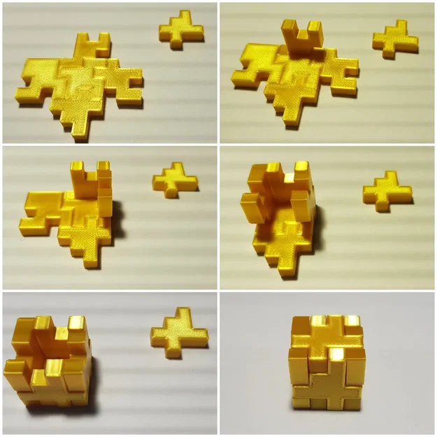 Cube Puzzle - Bộ 10 Xúc Xắc Puzzle - Image 3