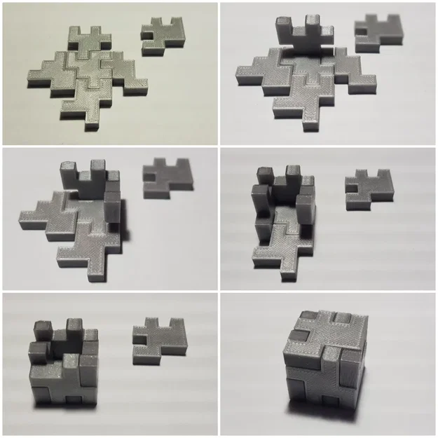Cube Puzzle - Bộ 10 Xúc Xắc Puzzle - Image 4