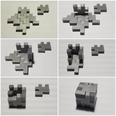 Cube Puzzle - Bộ 10 Xúc Xắc Puzzle