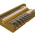Gridfinity Stackable Mini Metric Screw Sorter – Khay phân loại ốc M2–M6 xếp chồng - Thumbnail 4