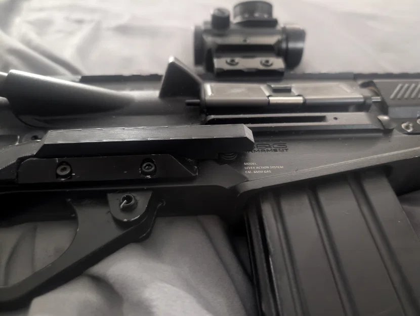 G&G LevAR: Xóa nút nhả băng đạn bên phải (Right side Mag Release Delete) - Image 2