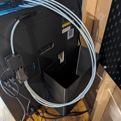 Anycubic Kobra S1 – Thùng hứng filament thải/Purge/Poop dung tích lớn