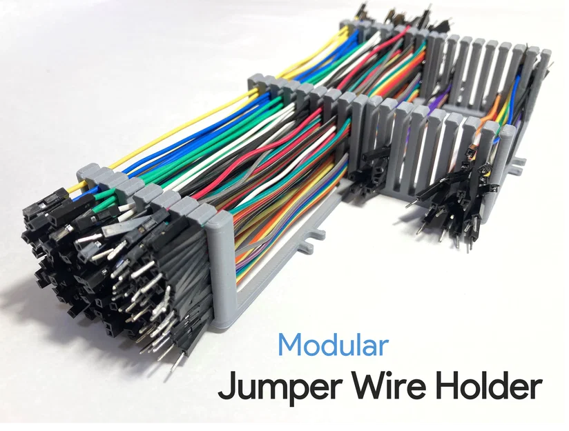 Khay Sắp Xếp Dây Jumper Modular (Interlocking) - Image 1