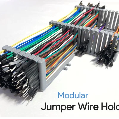 Khay Sắp Xếp Dây Jumper Modular (Interlocking)