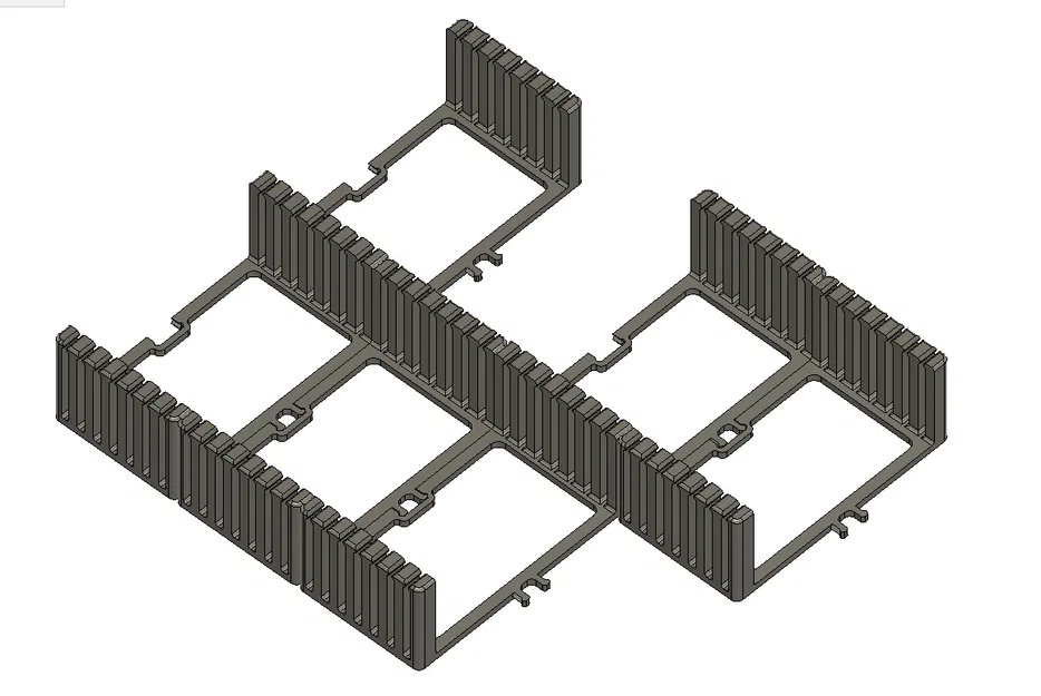 Khay Sắp Xếp Dây Jumper Modular (Interlocking) - Image 3