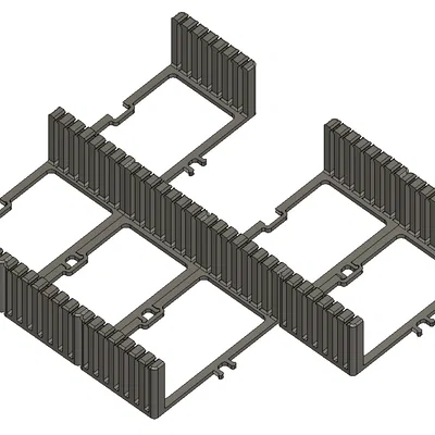 Khay Sắp Xếp Dây Jumper Modular (Interlocking)