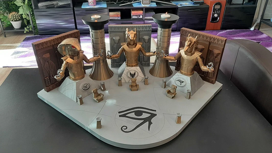 Phòng họp Goa'uld Summit Room – Diorama Stargate - Image 1