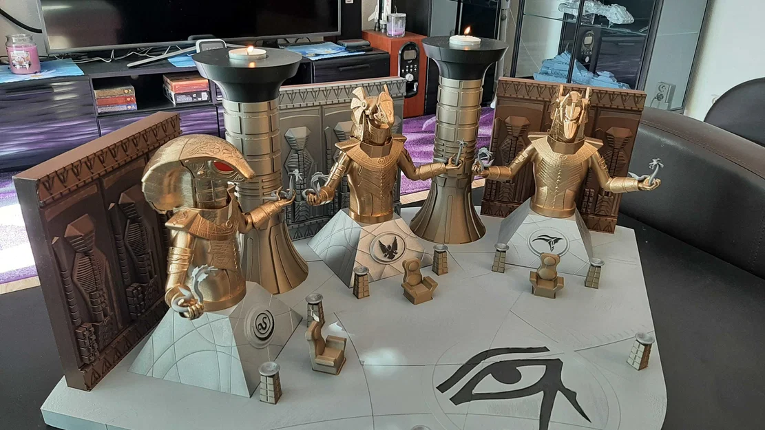 Phòng họp Goa'uld Summit Room – Diorama Stargate - Image 2