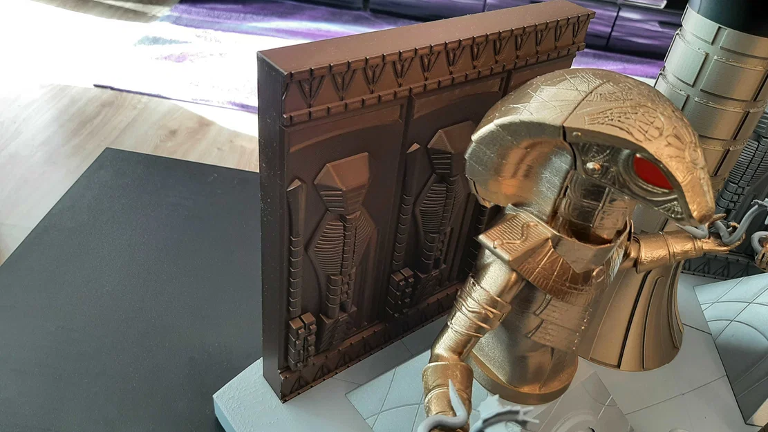 Phòng họp Goa'uld Summit Room – Diorama Stargate - Image 7