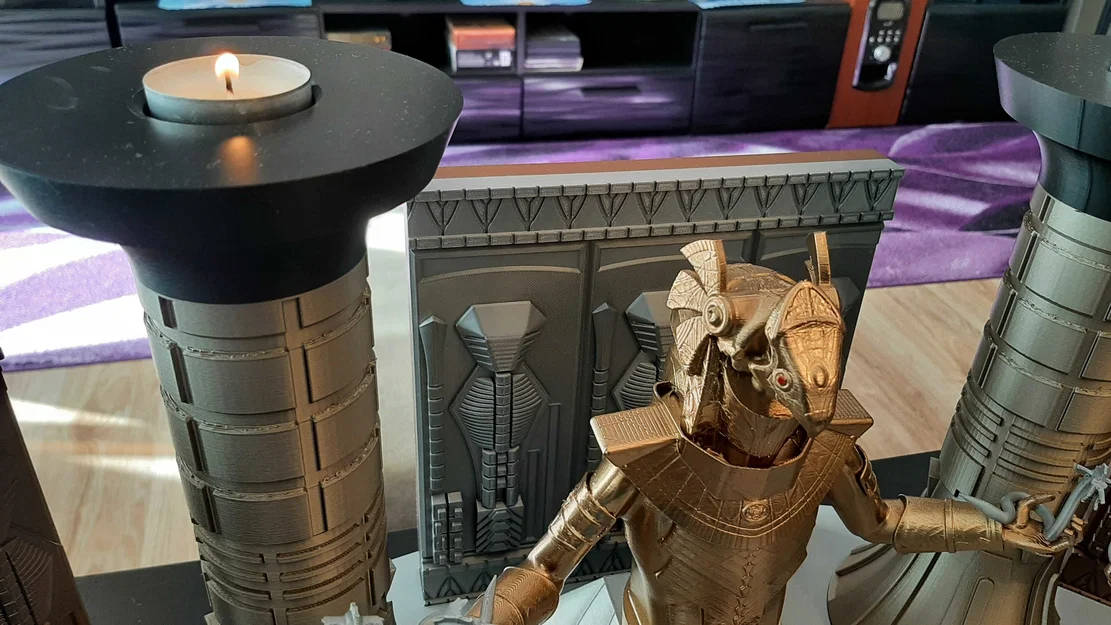 Phòng họp Goa'uld Summit Room – Diorama Stargate - Image 8