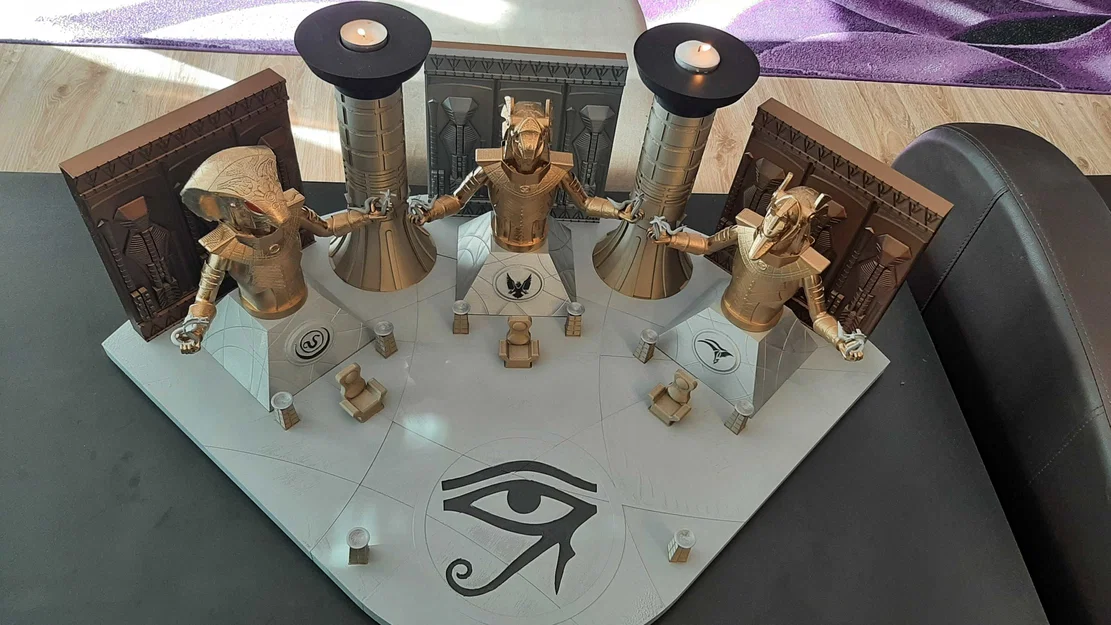 Phòng họp Goa'uld Summit Room – Diorama Stargate - Image 9