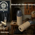 BrassEnds (9mm Edition) | Hạt xỏ dây kiểu đầu đạn - Thumbnail 2
