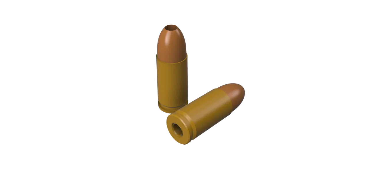 BrassEnds (9mm Edition) | Hạt xỏ dây kiểu đầu đạn - Image 3