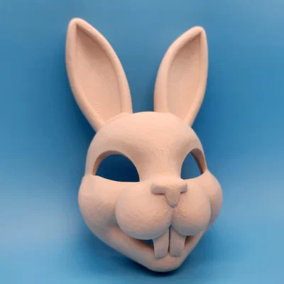 Mẫu in 3D Mặt nạ thỏ (Easter Bunny Mask) độc đáo và dễ in