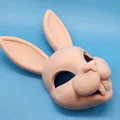 Mẫu in 3D Mặt nạ thỏ (Easter Bunny Mask) độc đáo và dễ in - Thumbnail 2