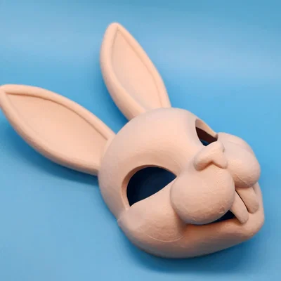 Mẫu in 3D Mặt nạ thỏ (Easter Bunny Mask) độc đáo và dễ in